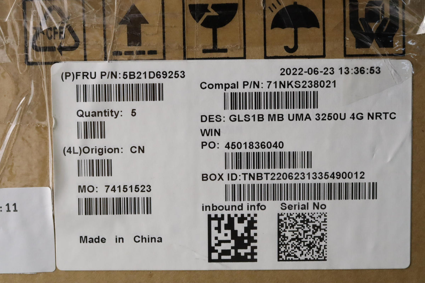 Lenovo Bdplanar Mb C82R1 Win R33250Uu - 5B21D69253