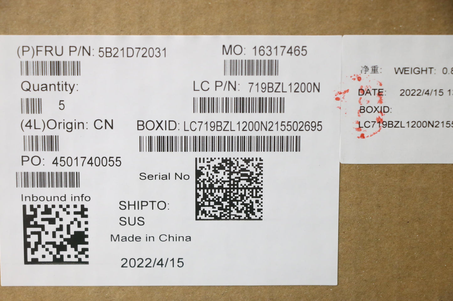 Lenovo Bdplanar Mb L82Nc Win I711370H - 5B21D72031