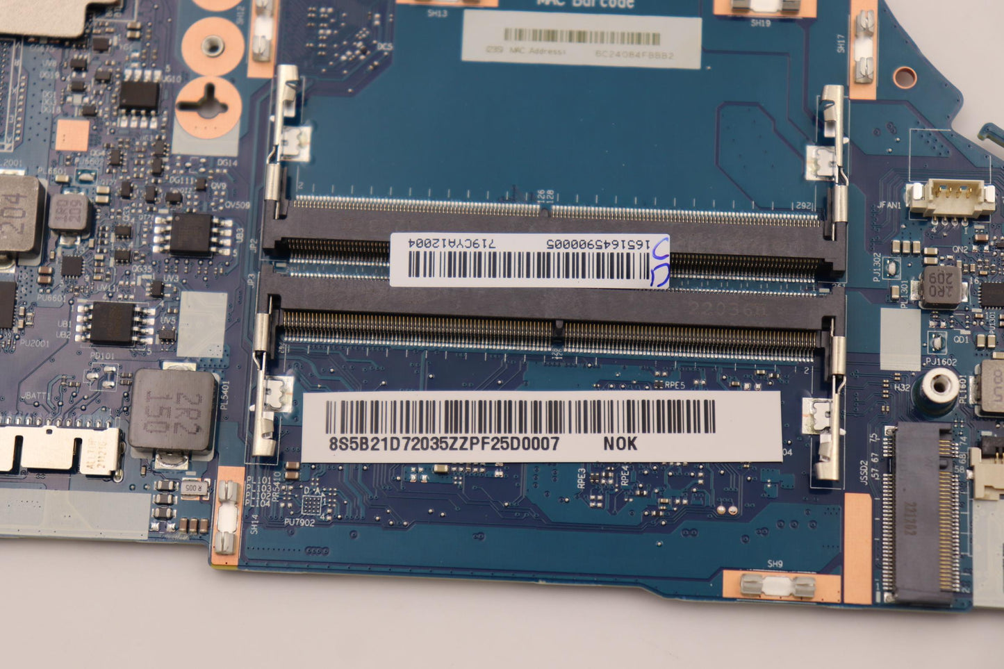 Lenovo Bdplanar Mbl82Rb Nok I512500Hr - 5B21D72035