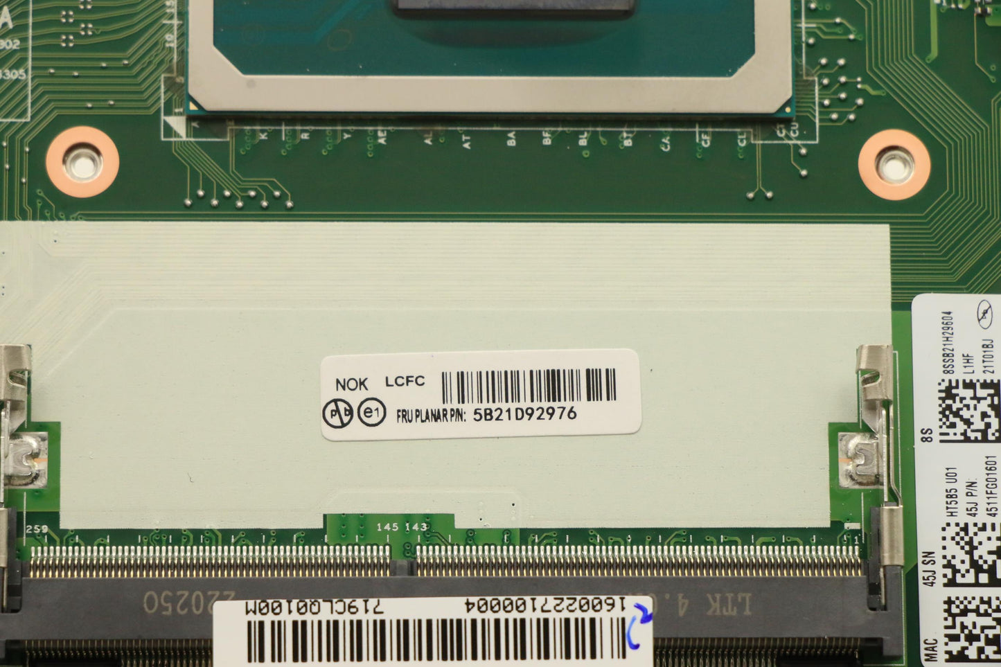 Lenovo Bdplanar Fli5-11400Hiugax201No - 5B21D92976