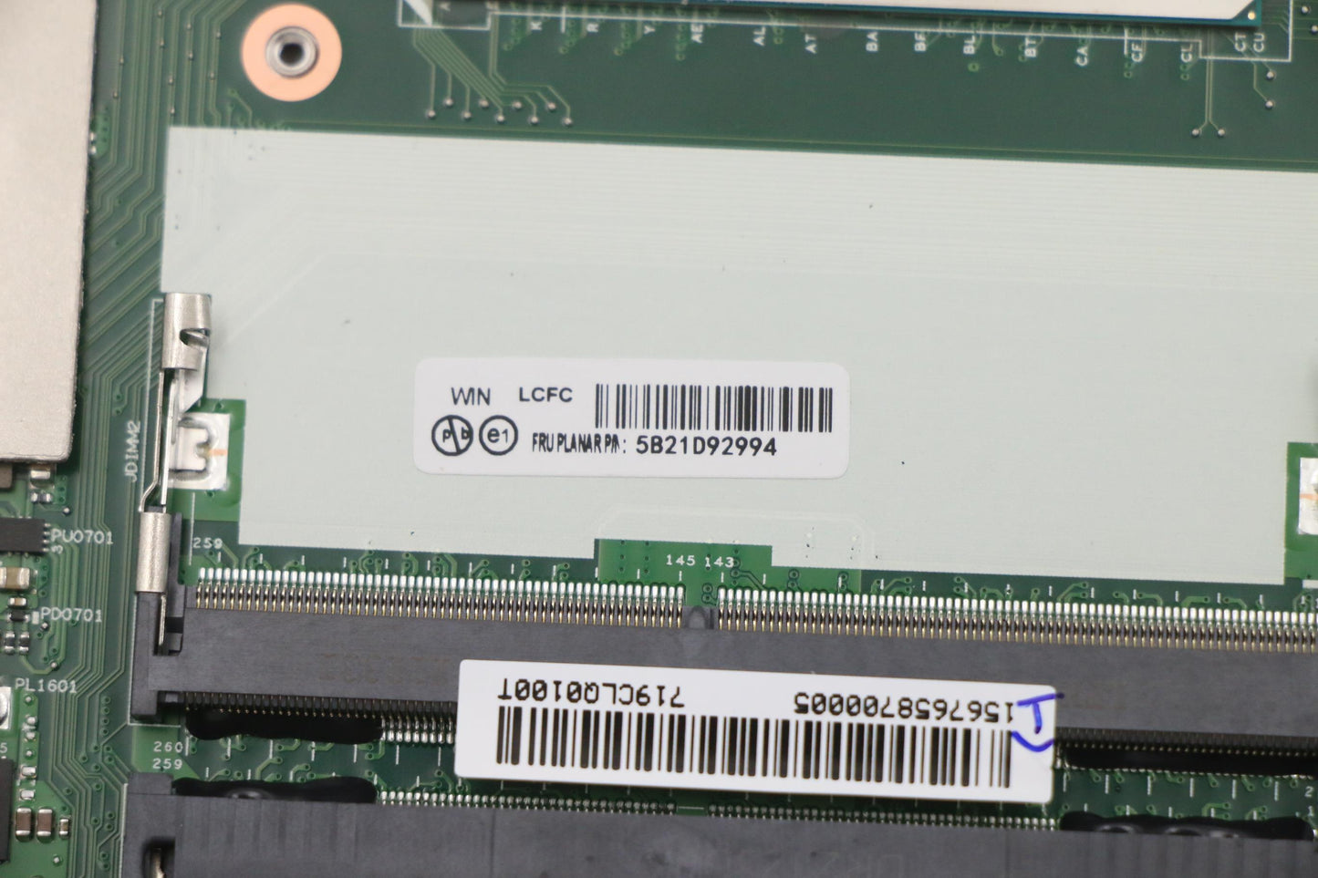 Lenovo Bdplanar Fli711800H1650Ax201Wi - 5B21D92994