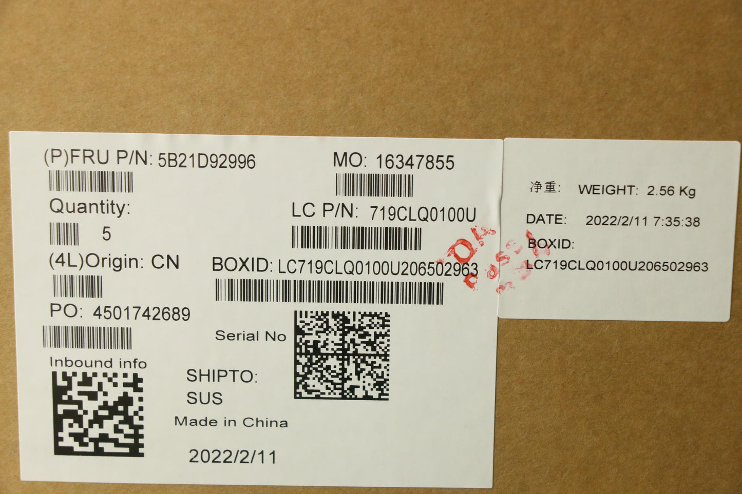 Lenovo Bdplanar Fli711800H1650Ax201No - 5B21D92996