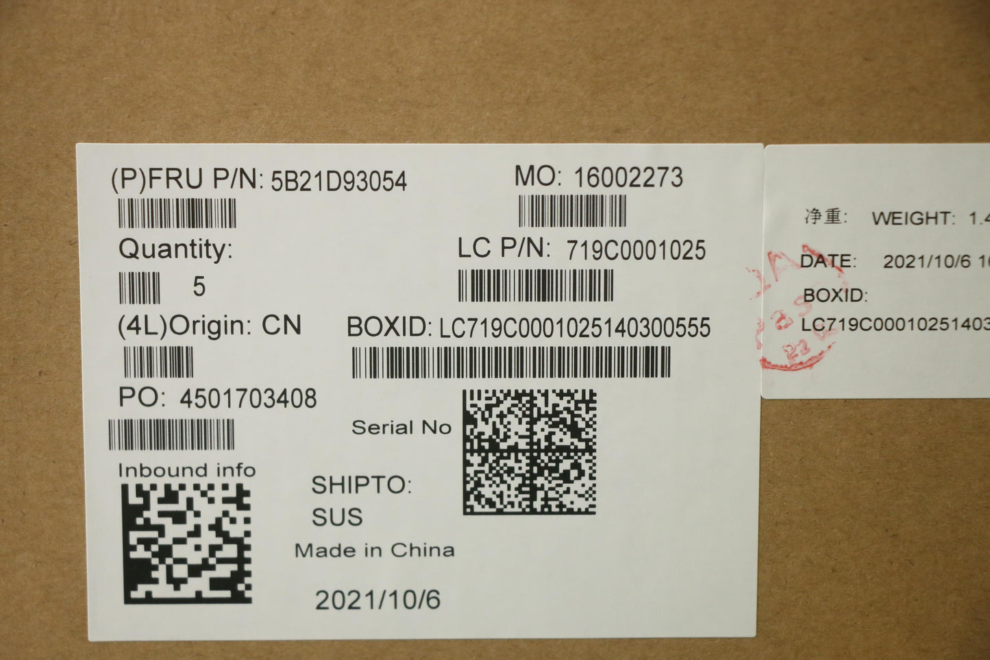 Lenovo Bdplanar I7-1185G7 8G201Vp Win - 5B21D93054