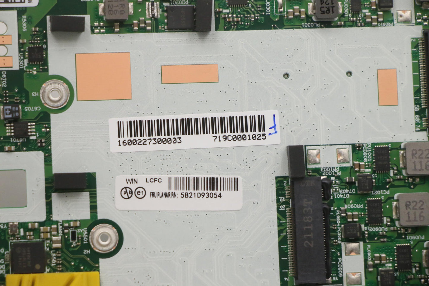 Lenovo Bdplanar I7-1185G7 8G201Vp Win - 5B21D93054