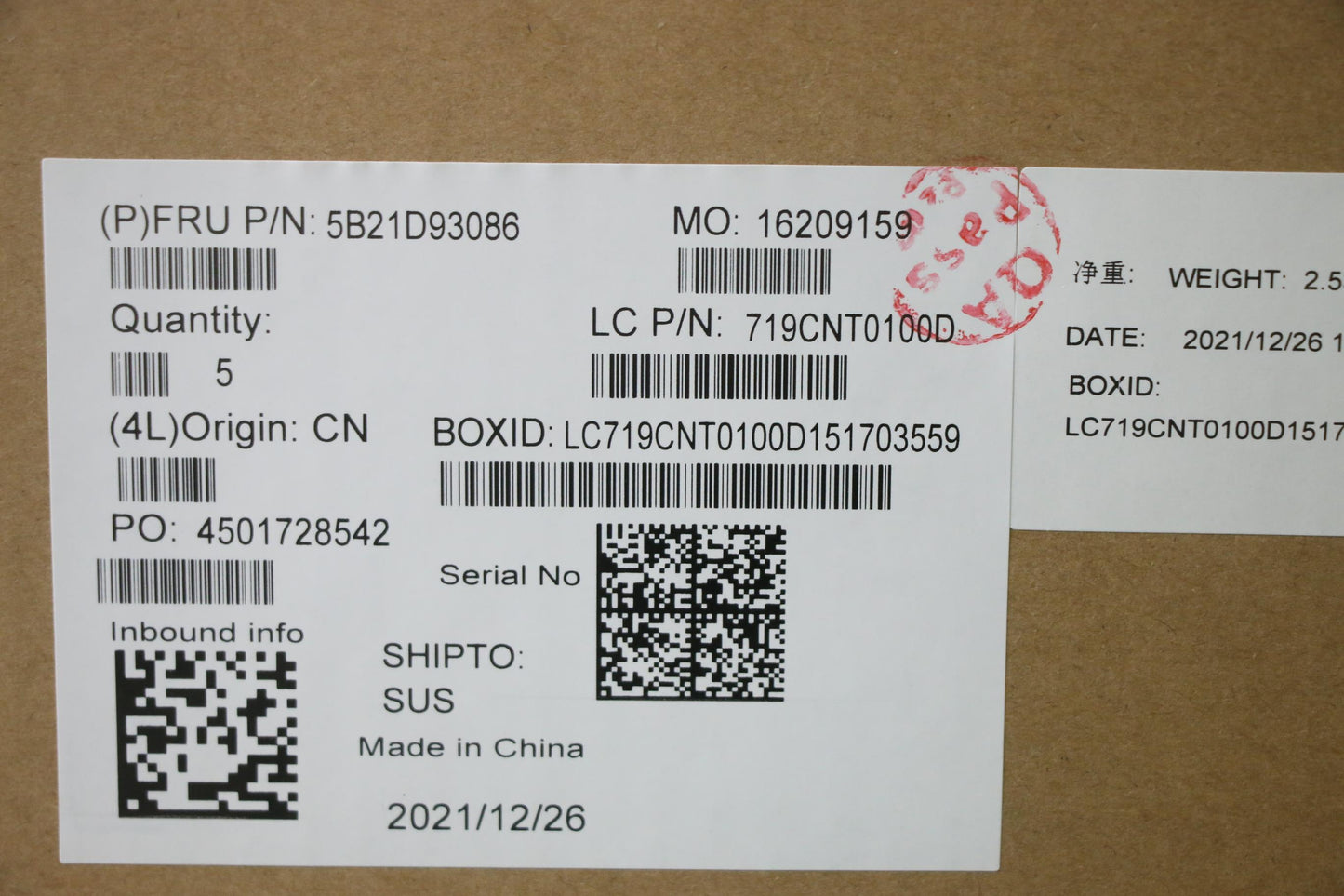 Lenovo Bdplanar I711800Ht600Ax201Vpnn - 5B21D93086