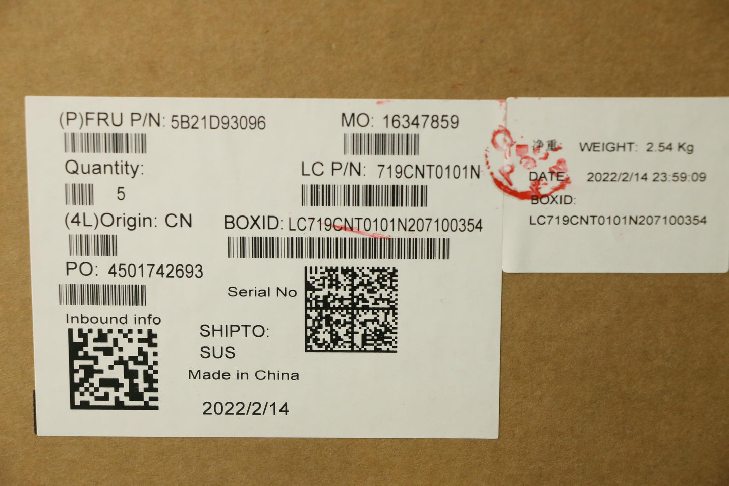 Lenovo Bdplanar I711800Ht1200Ax201Vpn - 5B21D93096