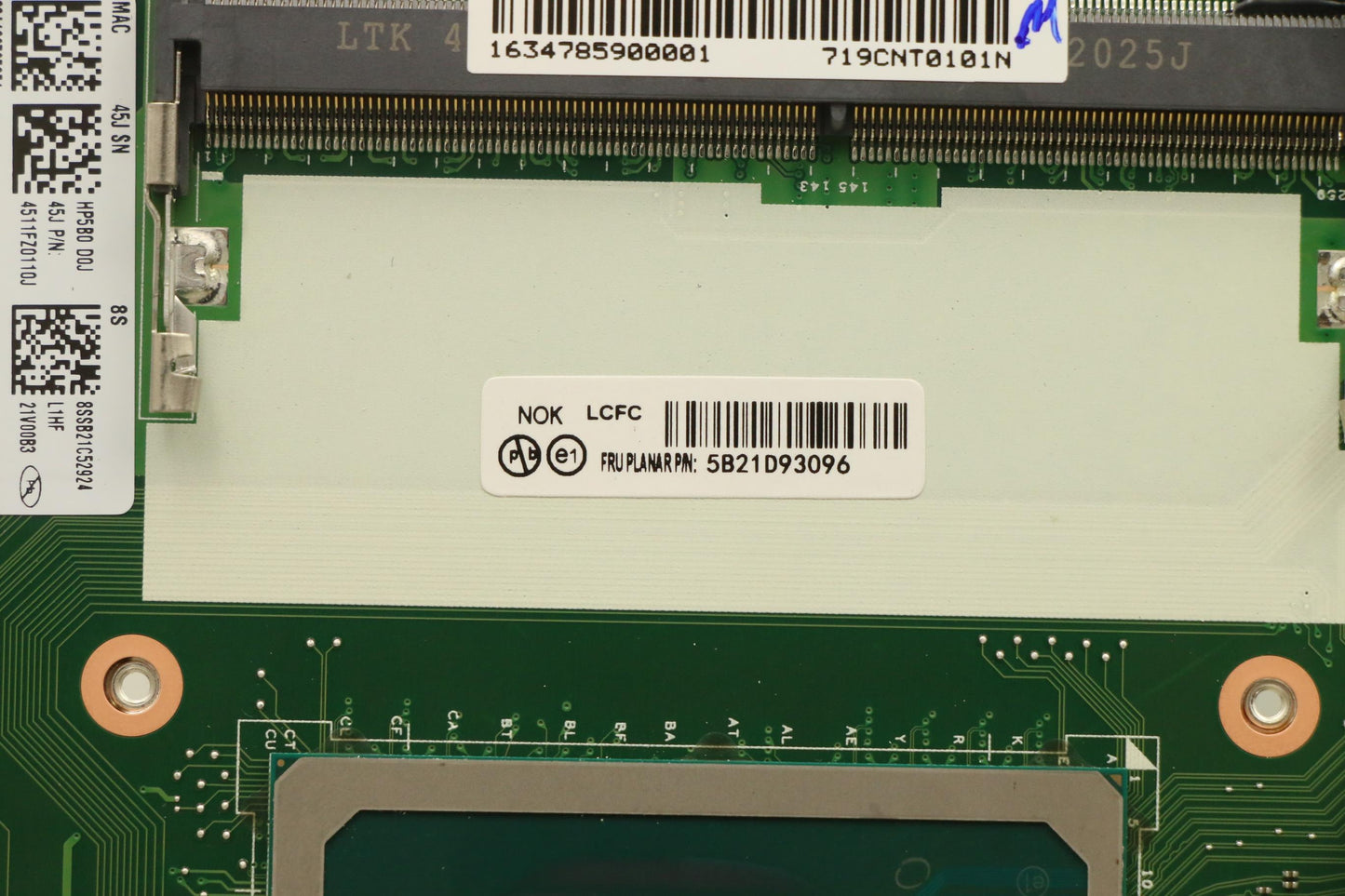 Lenovo Bdplanar I711800Ht1200Ax201Vpn - 5B21D93096