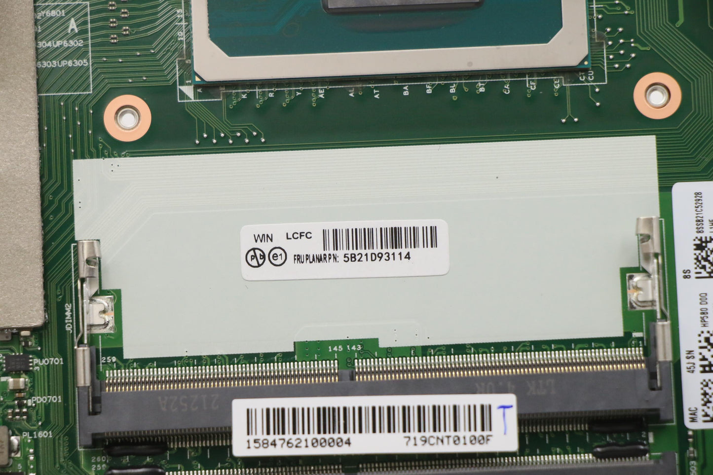 Lenovo Bdplanar I711850Hvpt600Ax201Vp - 5B21D93114