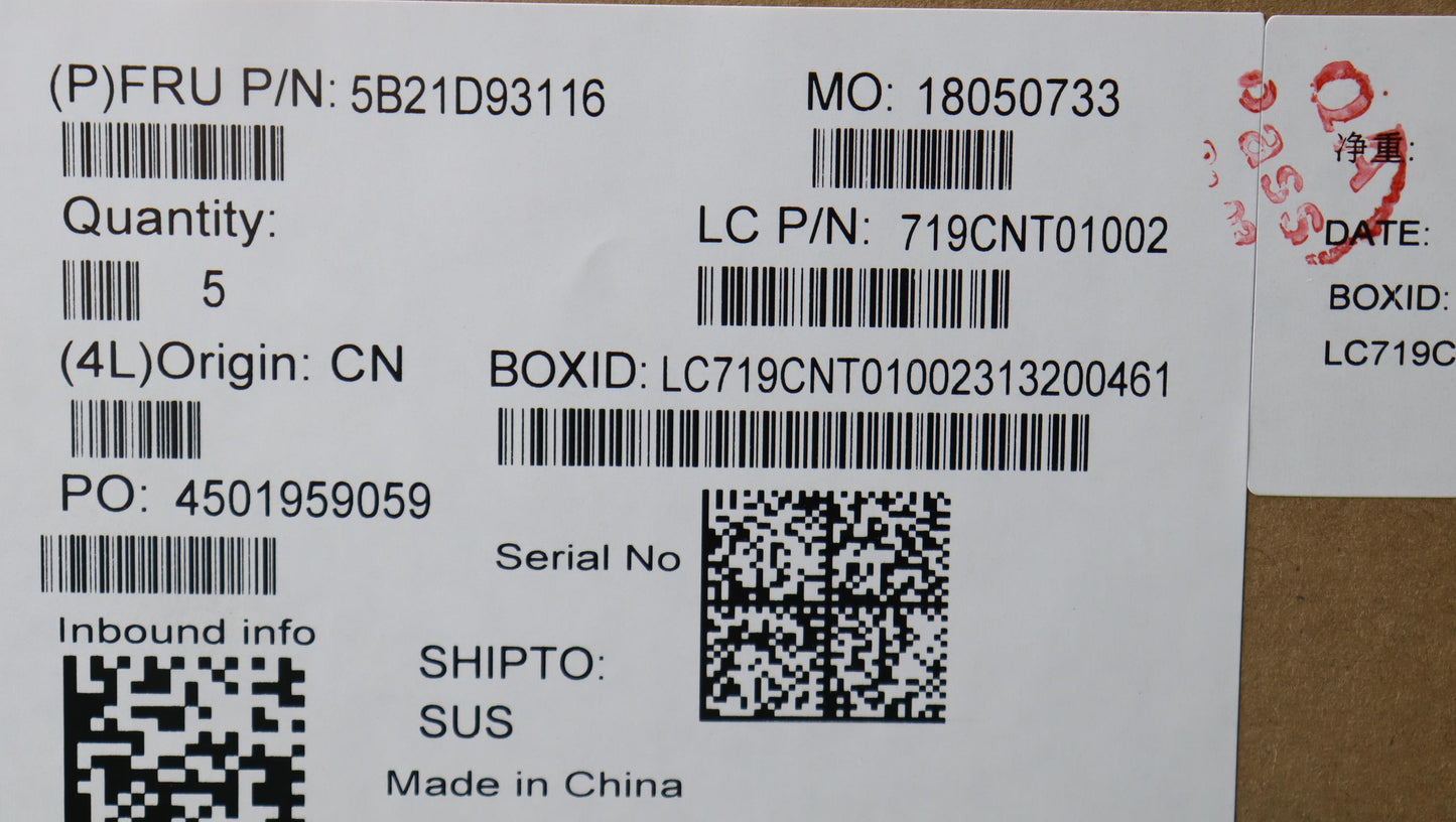 Lenovo Bdplanar I711850Hvpt600Ax201Vp - 5B21D93116