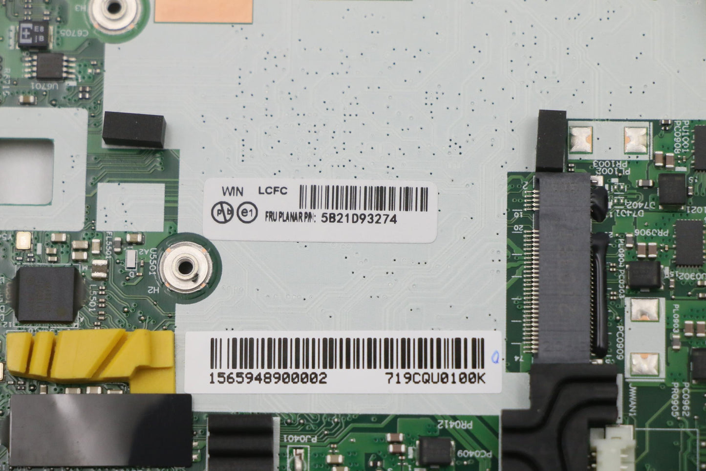 Lenovo Bdplanar I7-1165G7 8G Ax201Win - 5B21D93274