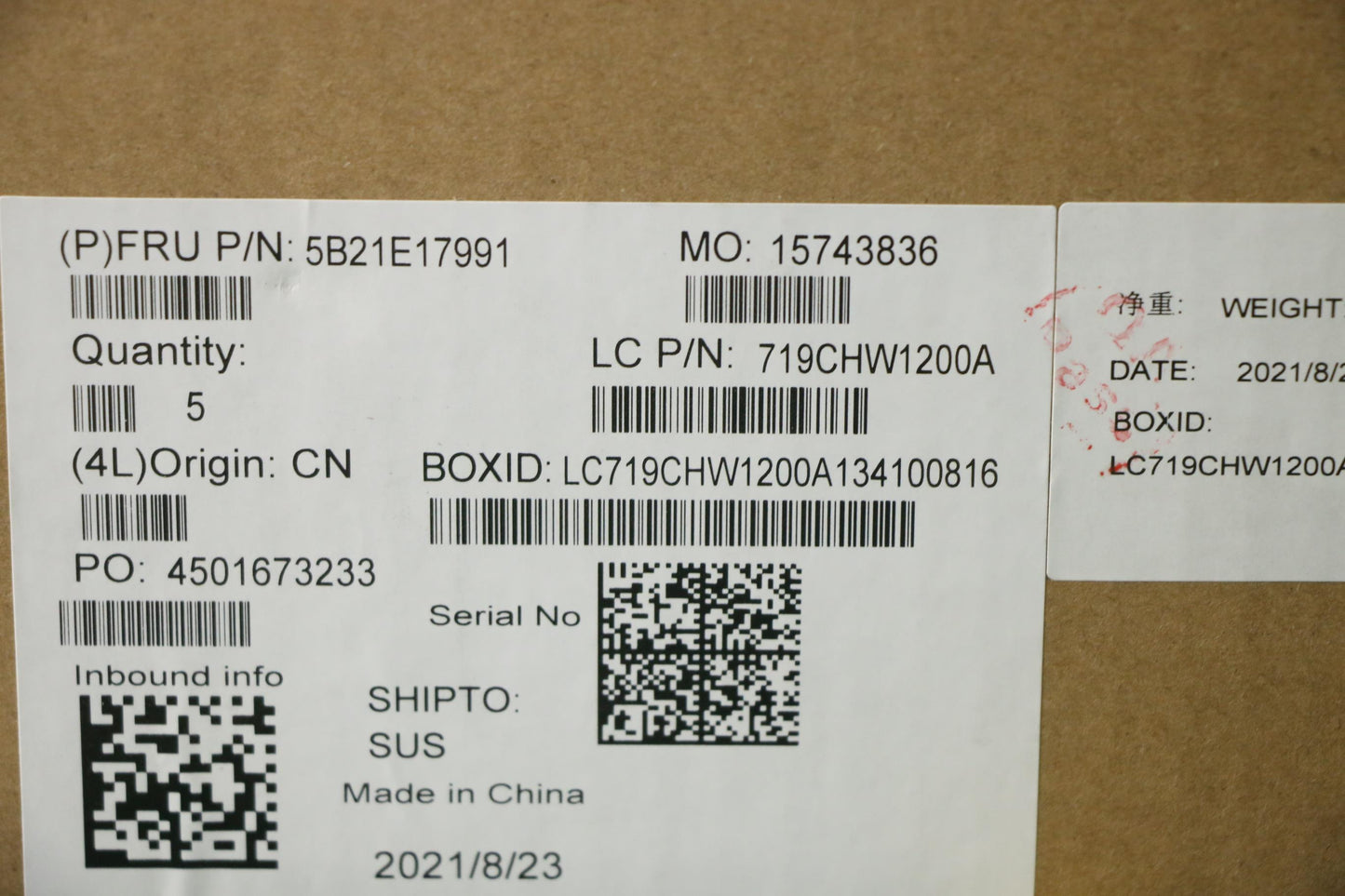 Lenovo Bdplanar N5100,4G,32G Emmc,Wwa - 5B21E17991