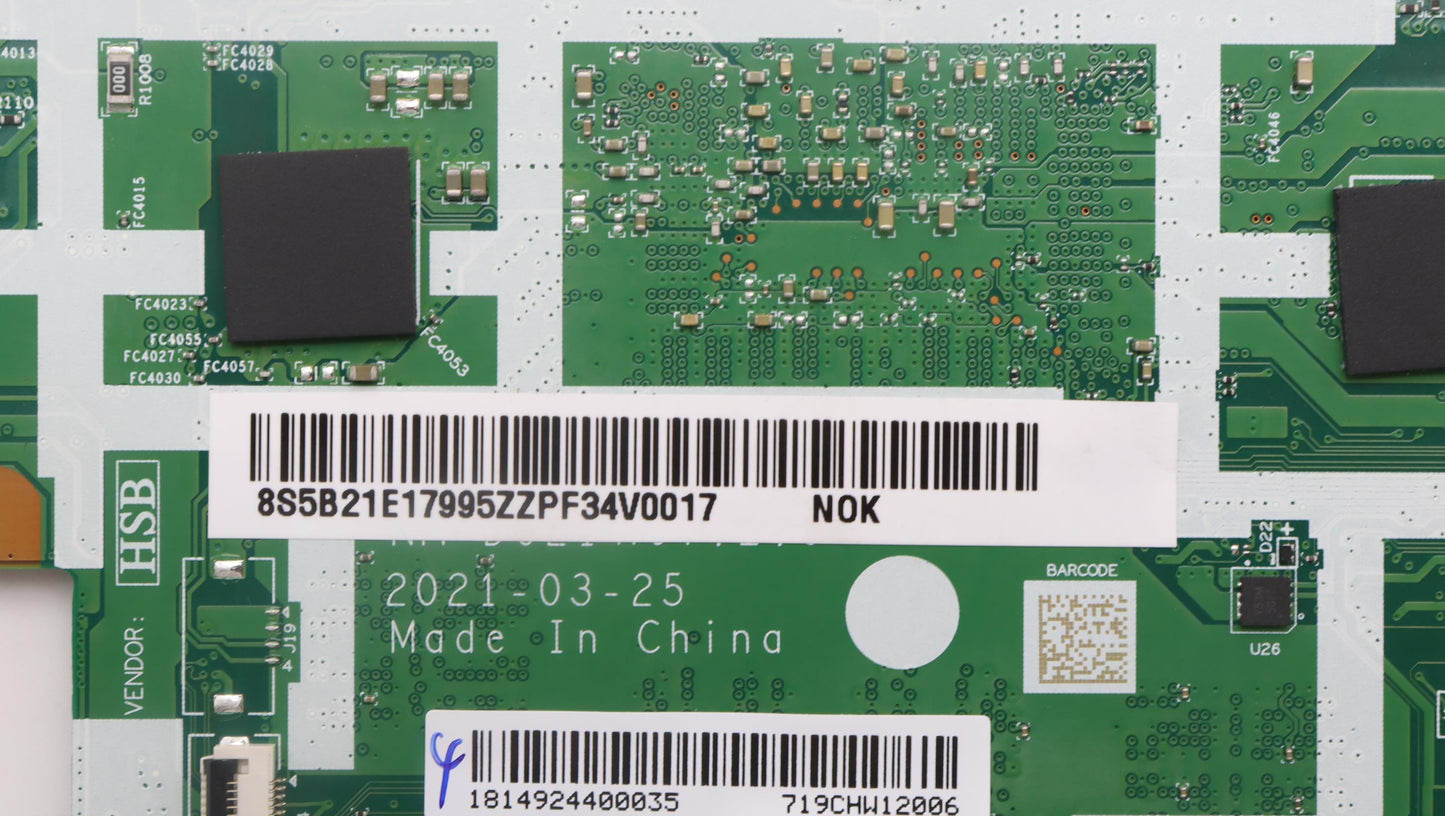 Lenovo Bdplanar N4500,4G,32G Emmc,Wwa - 5B21E17995