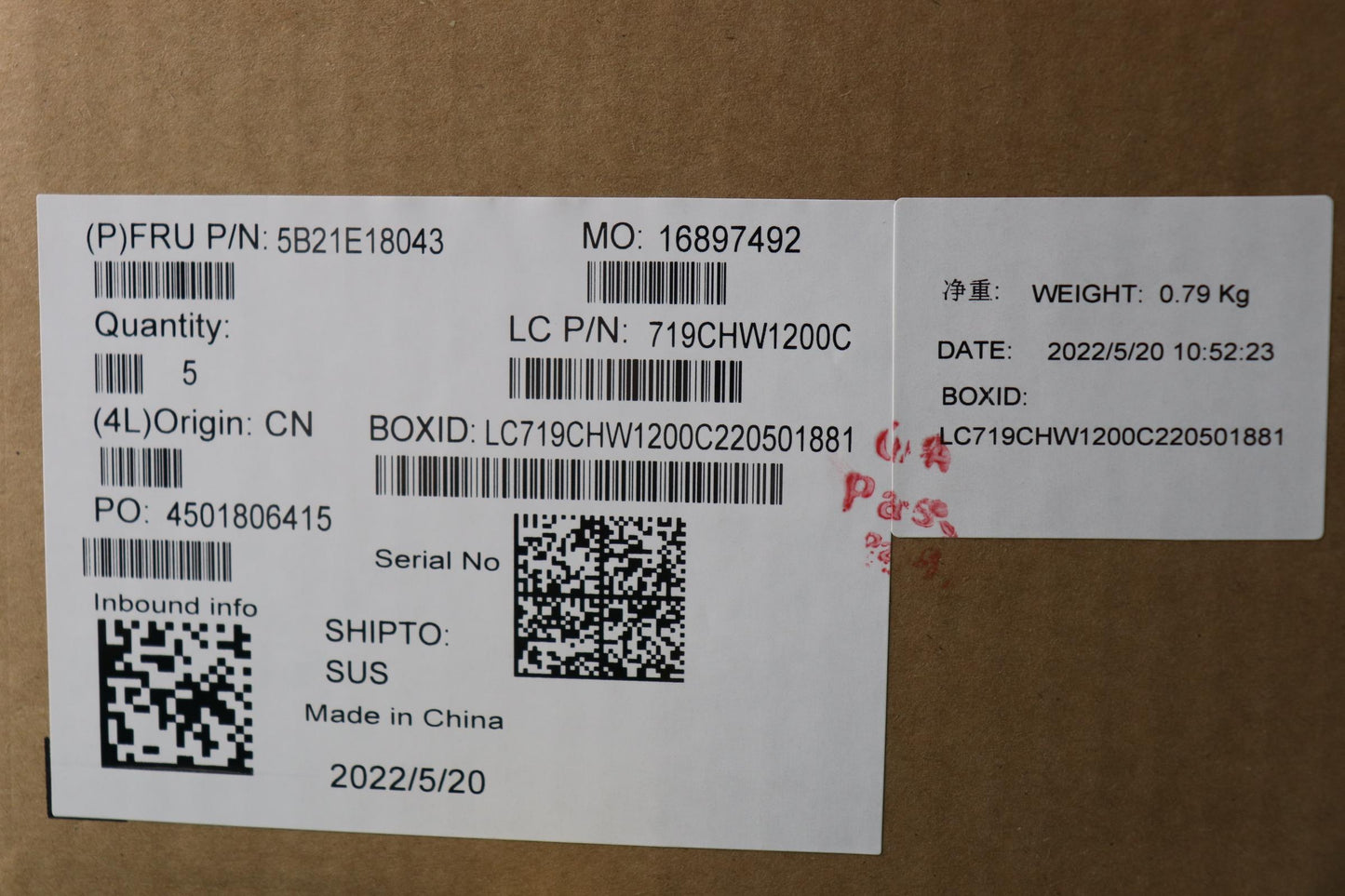 Lenovo Bdplanar N5100,4G,64G Emmc,Now - 5B21E18043