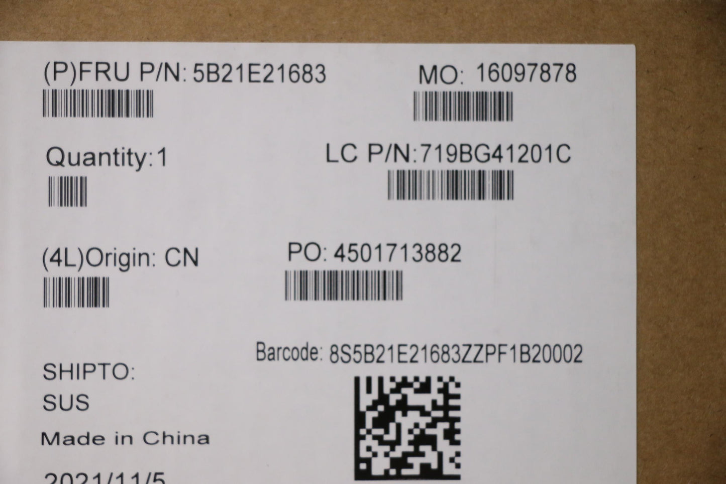 Lenovo Bdplanar Mb N N4120U8G64Gspt5M - 5B21E21683