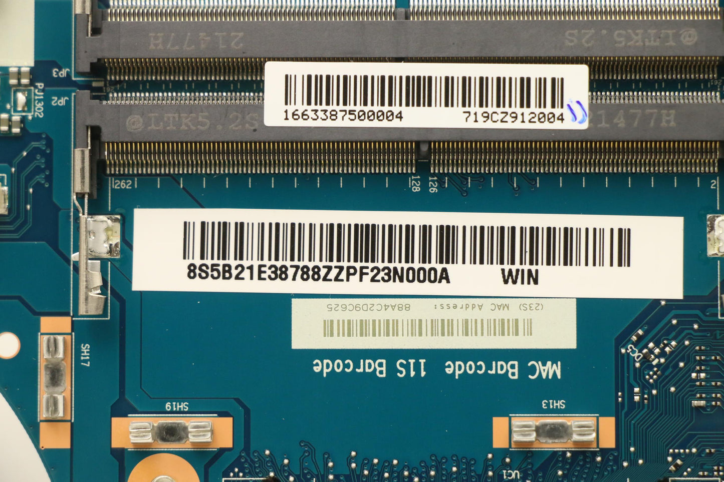 Lenovo Bdplanar Mbl82Rcwini512500Hrtx - 5B21E38788