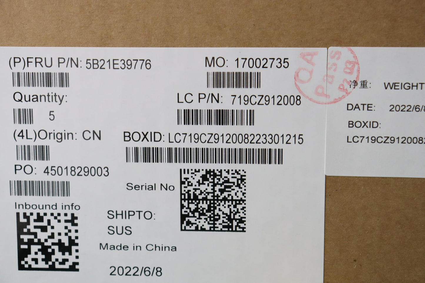 Lenovo Bdplanar Mbl82Rcnok I712700Hrt - 5B21E39776