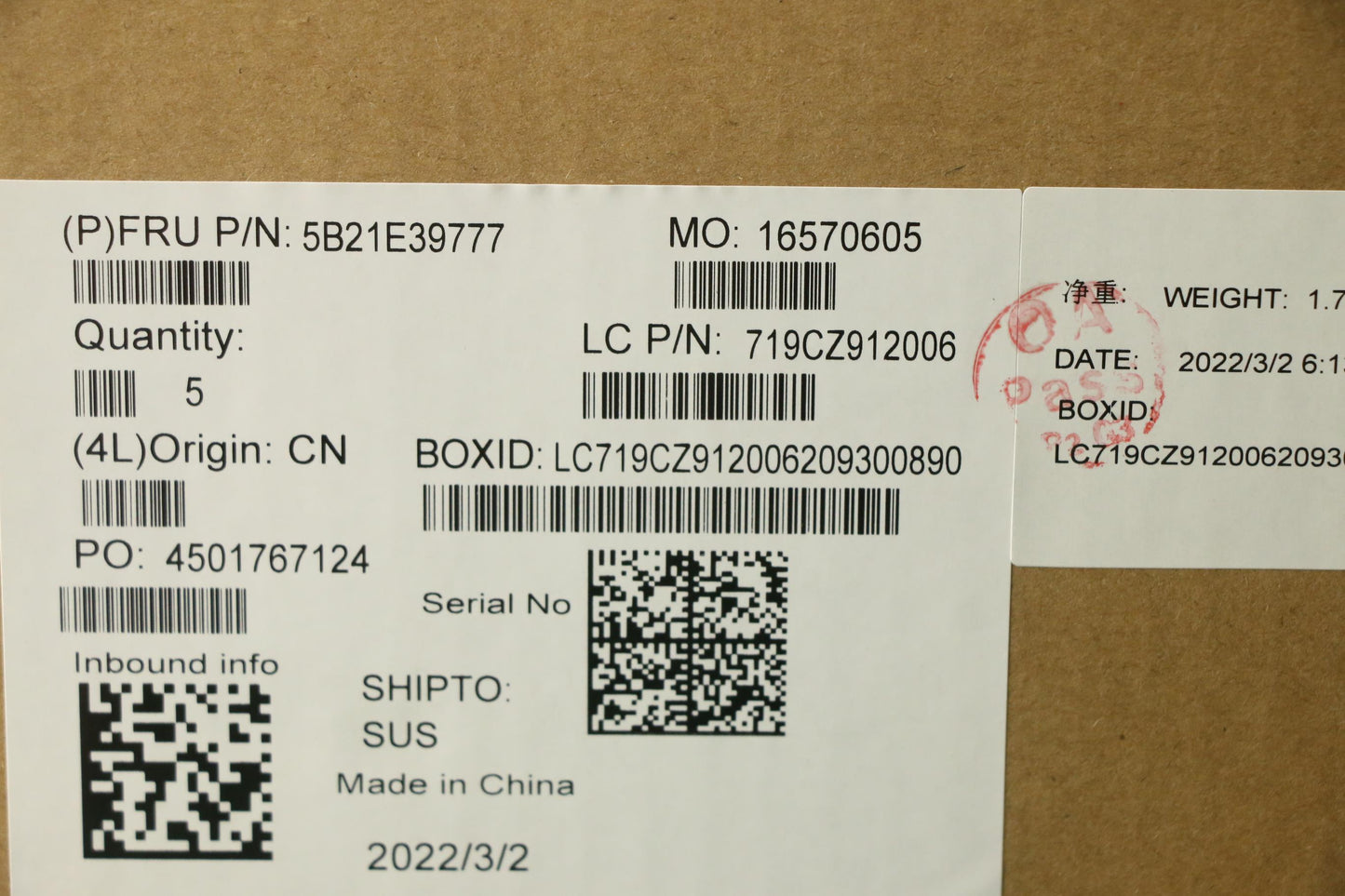 Lenovo Bdplanar Mbl82Rcwini712700Hrtx - 5B21E39777