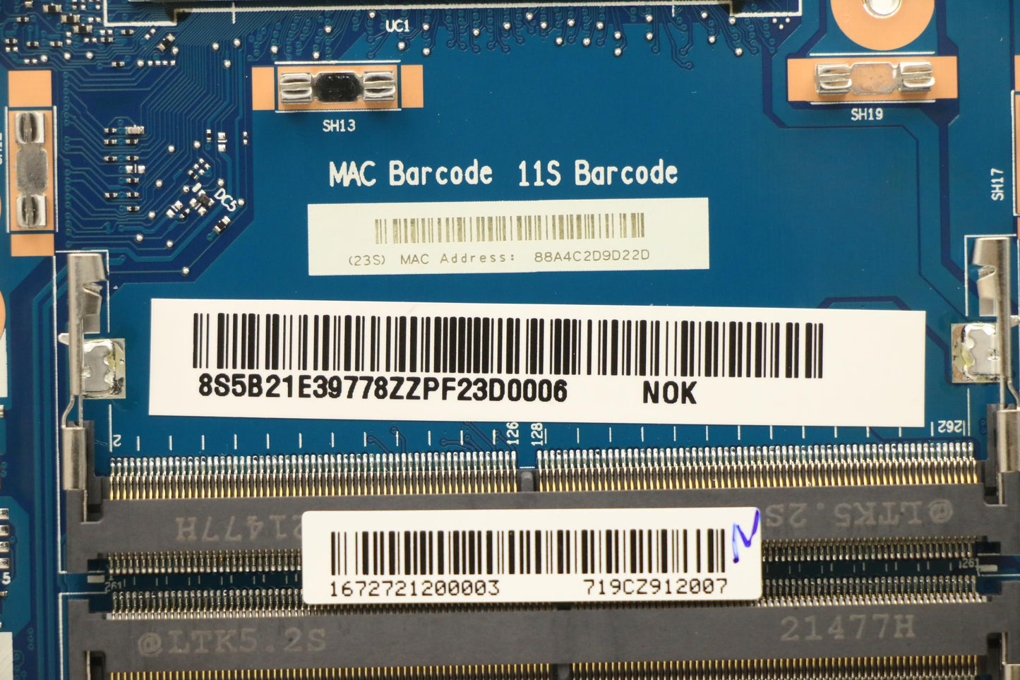 Lenovo Bdplanar Mbl82Rcnoki712700Hrtx - 5B21E39778