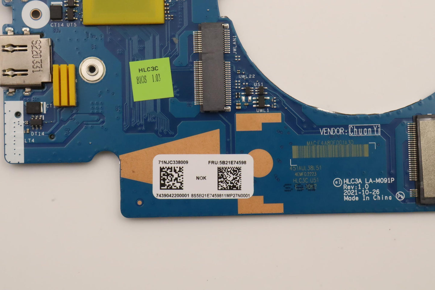 Lenovo Bdplanar Mb C 82Ud Nok R55500U - 5B21E74598