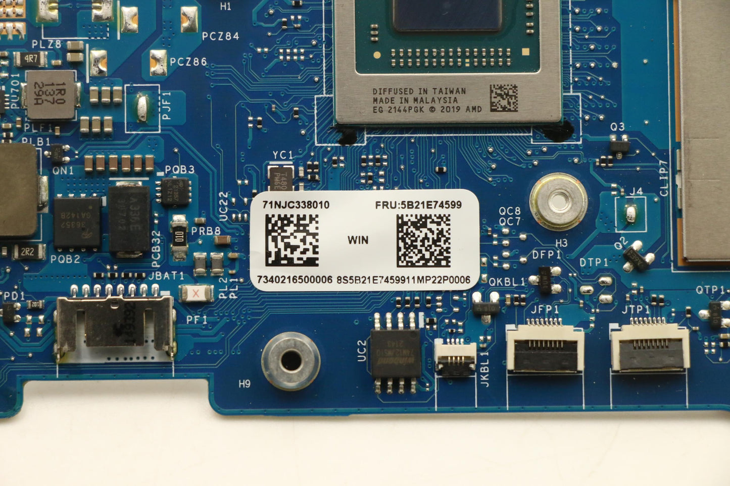 Lenovo BDPLANAR Motherboard, R5-5500U, UMA, 8GB - 5B21E74599