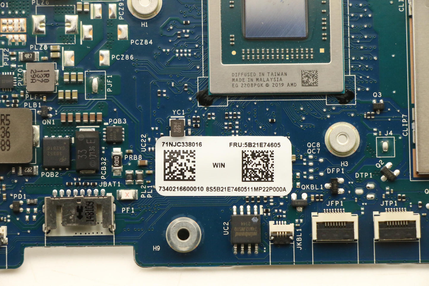 Lenovo System Board, R7-5700U, UMA, 16G - 5B21E74605