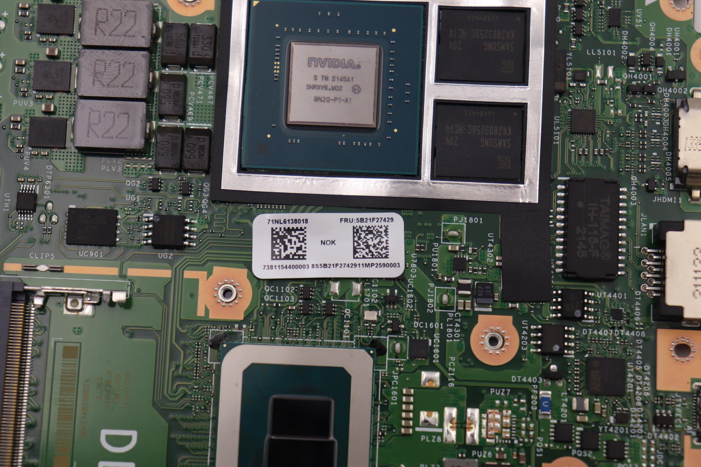 Lenovo Bdplanar Mbc82S9 Nok I71265_30 - 5B21F27429