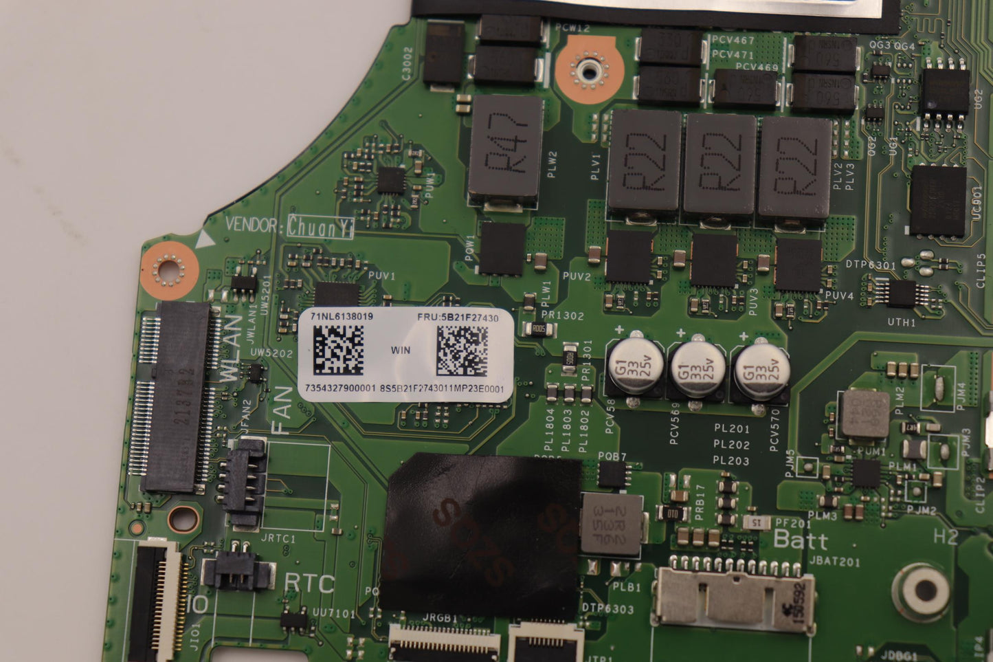 Lenovo Bdplanar Mbc82S9 Win I71265_30 - 5B21F27430