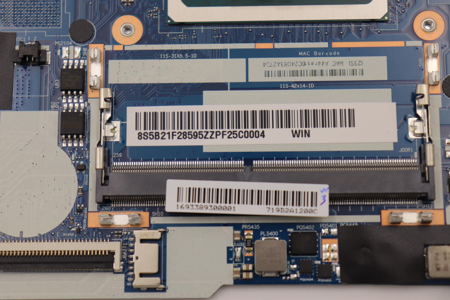 Lenovo Motherboard, i5-1235U, UMA, 8GB RAM, Windows - 5B21F28595