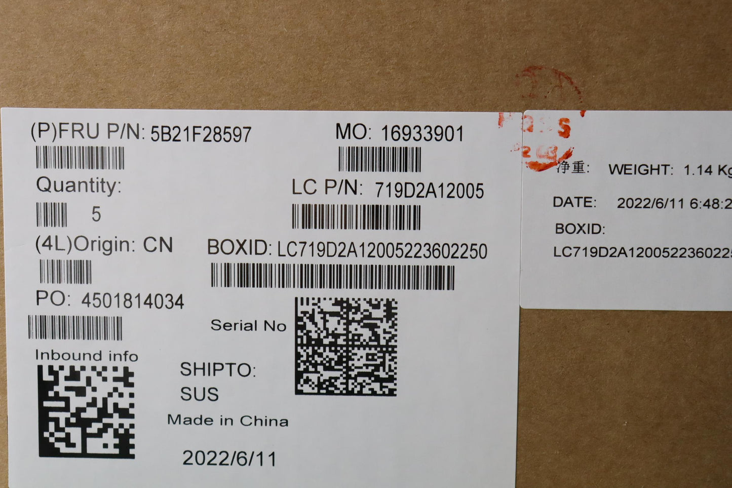 Lenovo Bdplanar Mbl82Rj Win I31215Uum - 5B21F28597