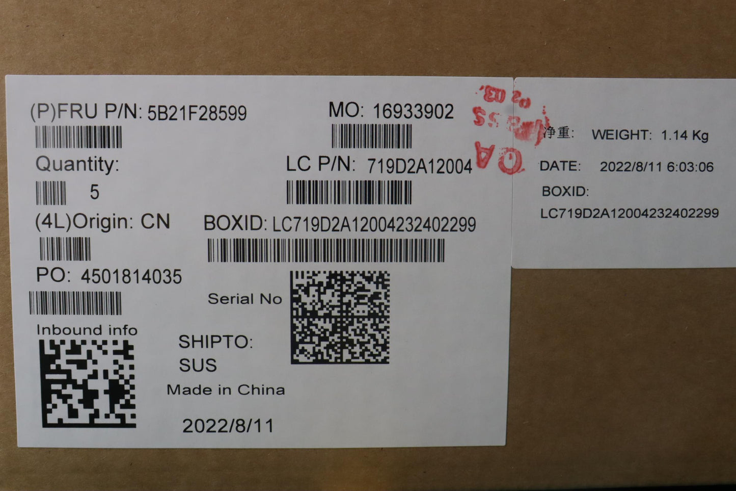 Lenovo Bdplanar Mbl82Rj Win 8505Uma4G - 5B21F28599