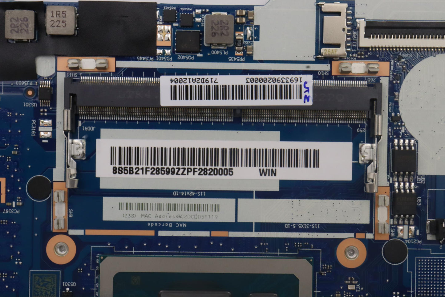Lenovo Bdplanar Mbl82Rj Win 8505Uma4G - 5B21F28599