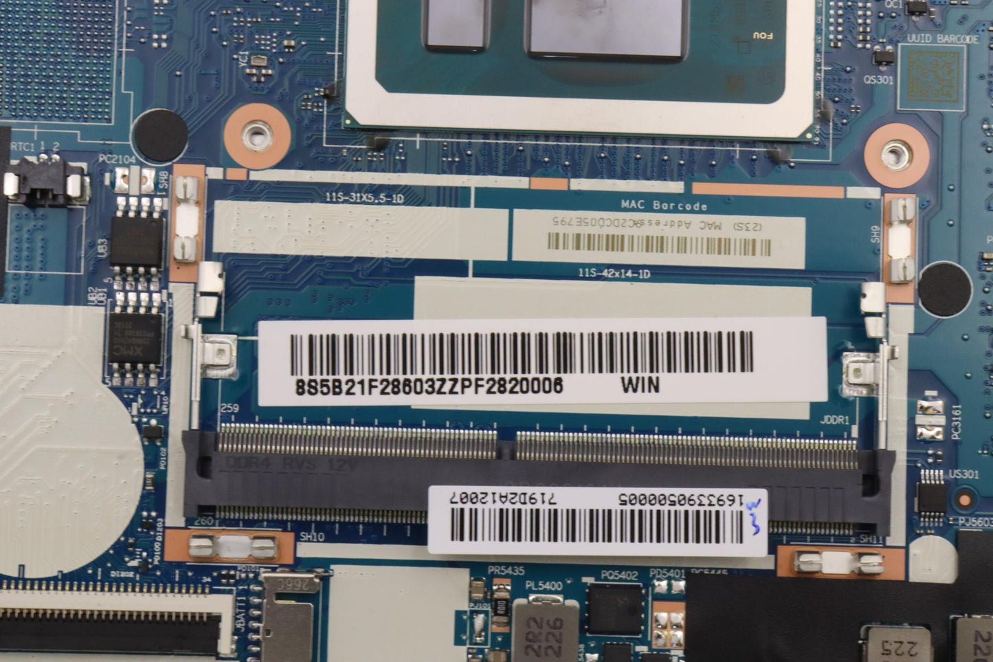 Lenovo Bdplanar Mbl82Rj Win 8505Uma8G - 5B21F28603
