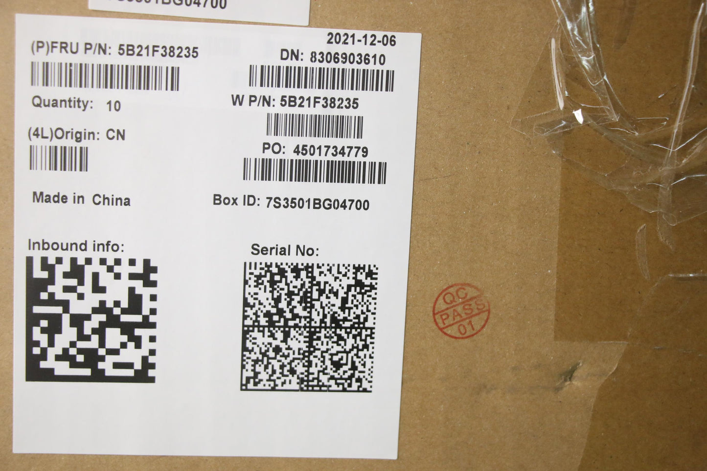 Lenovo Bdplanar Fl R3 5400U 8G Ydtl3 - 5B21F38235