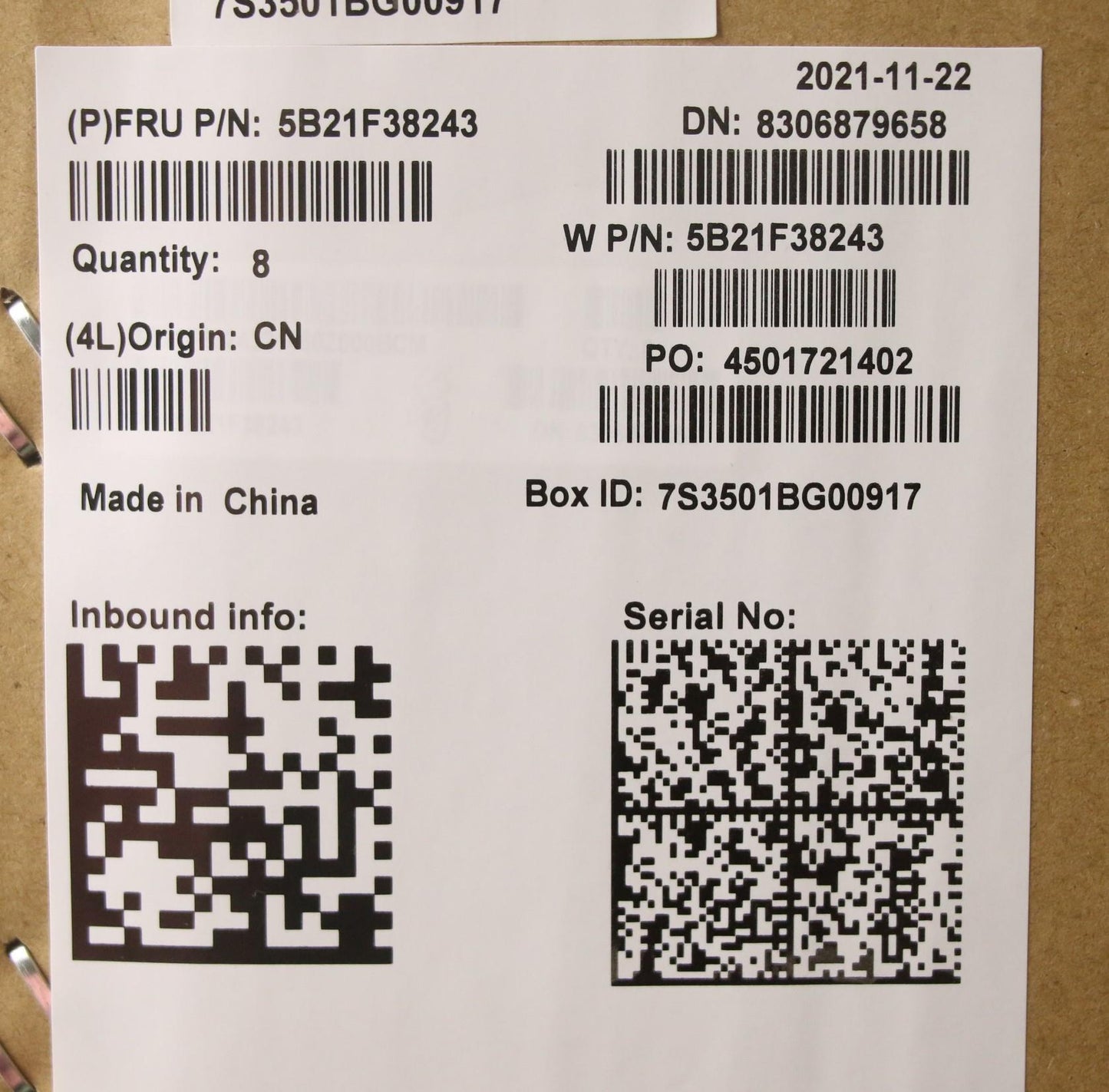 Lenovo Motherboard with R5 PRO 5650U, 16GB RAM, TPM, Windows - 5B21F38243