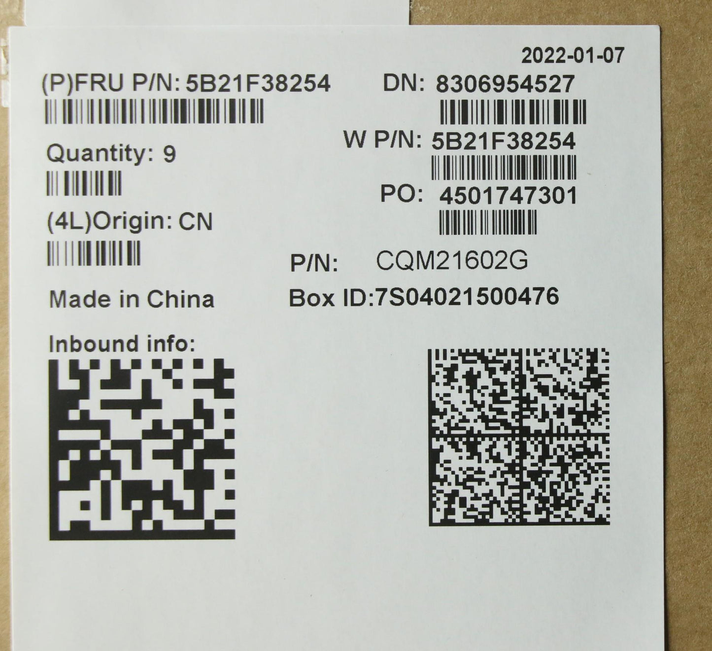 Lenovo Bdplanar Fl R5Pro 5650U 16Gyft - 5B21F38254
