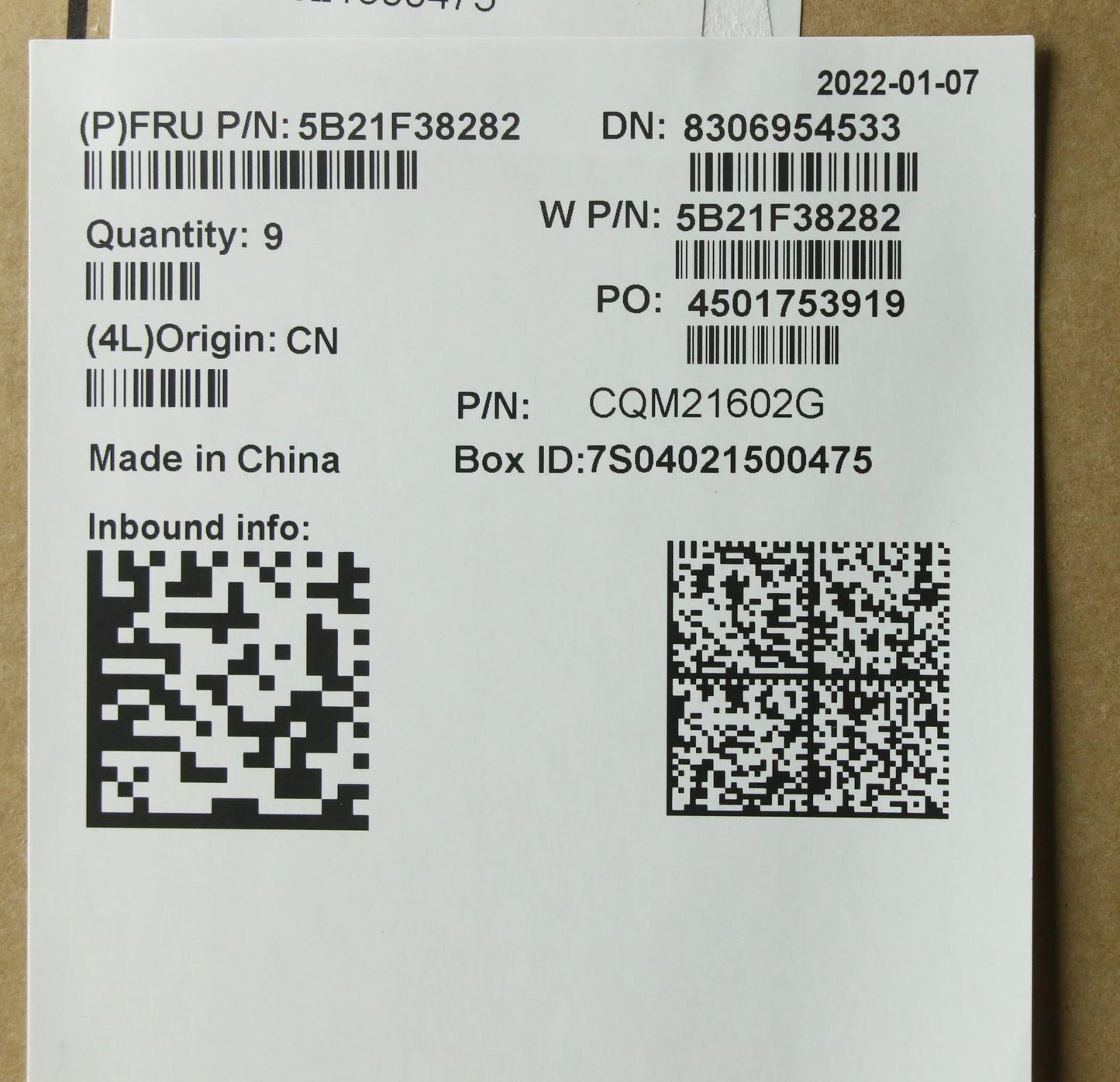 Lenovo Bdplanar Fl R5Pro 5650U 16Gydt - 5B21F38282
