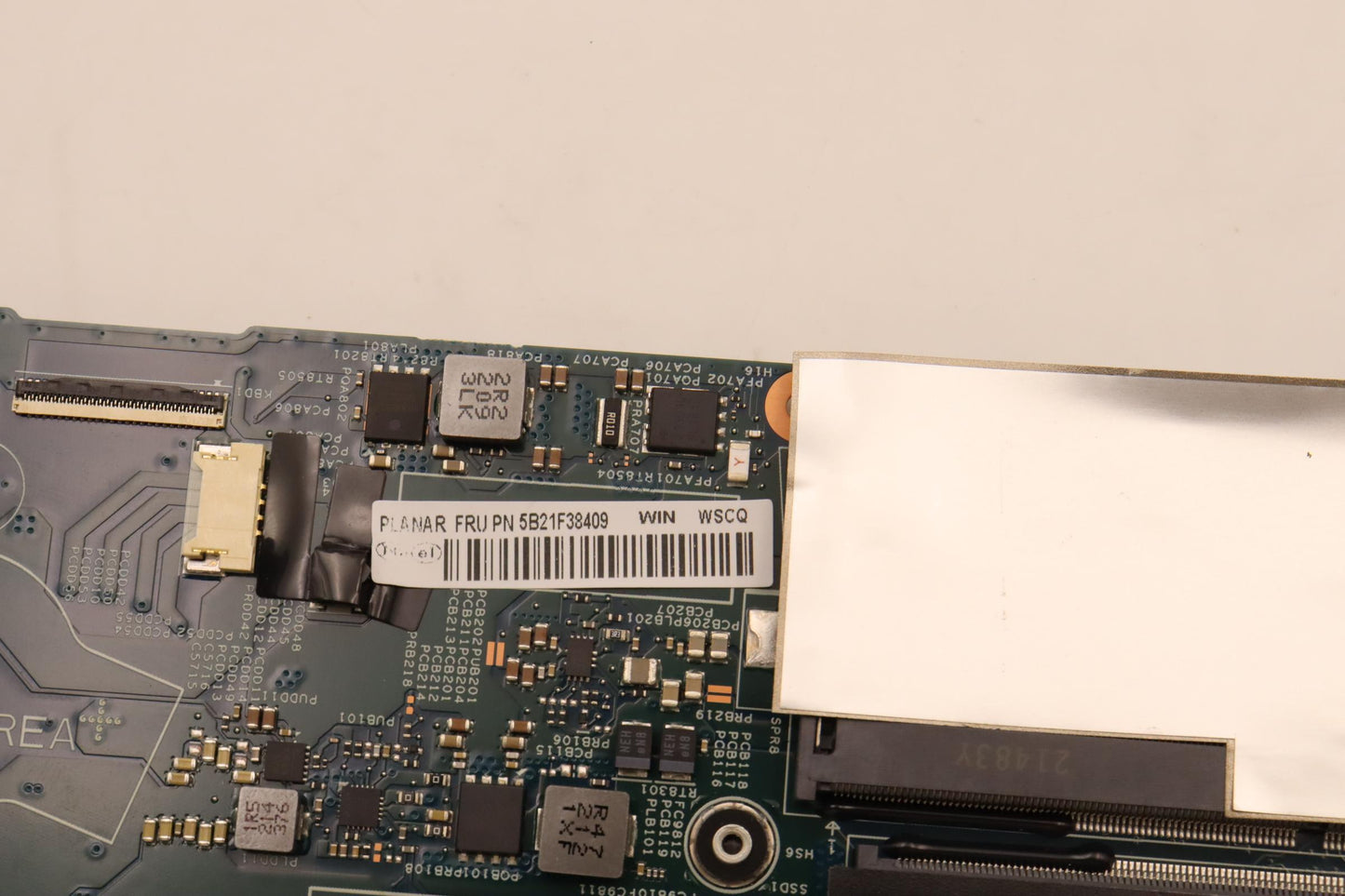Lenovo Bdplanar I7-11850Hvp,Rtx,Wi,Ya - 5B21F38409