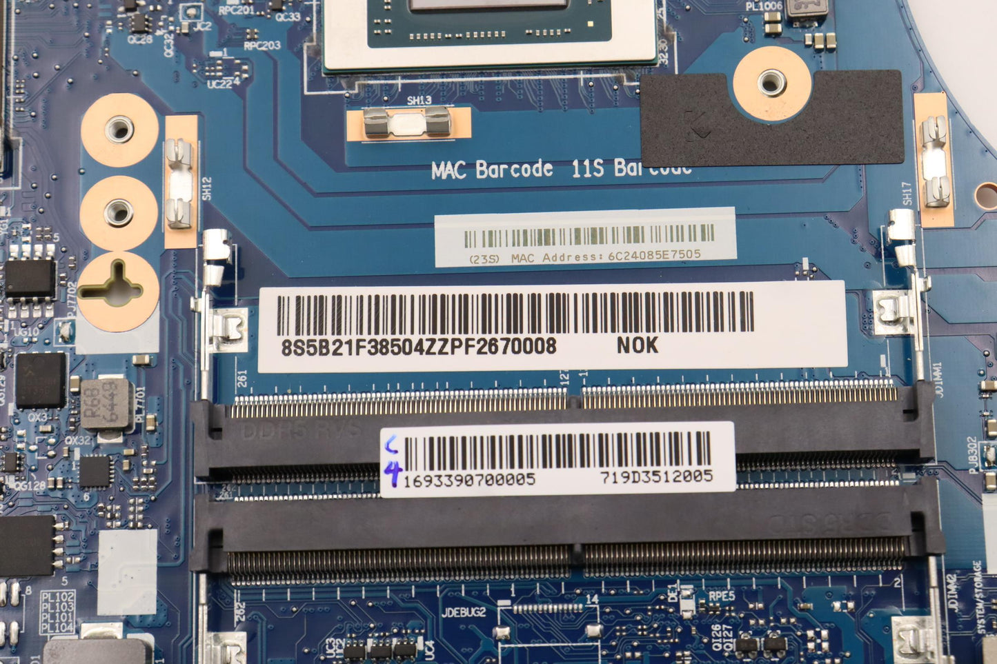 Lenovo Bdplanar Mbl82Rdnok R76800Hrtx - 5B21F38504