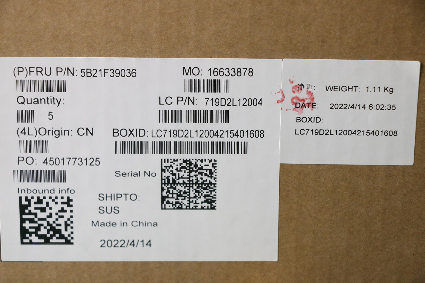 Lenovo Bdplanar Mb L82R3 Win R55500U_ - 5B21F39036
