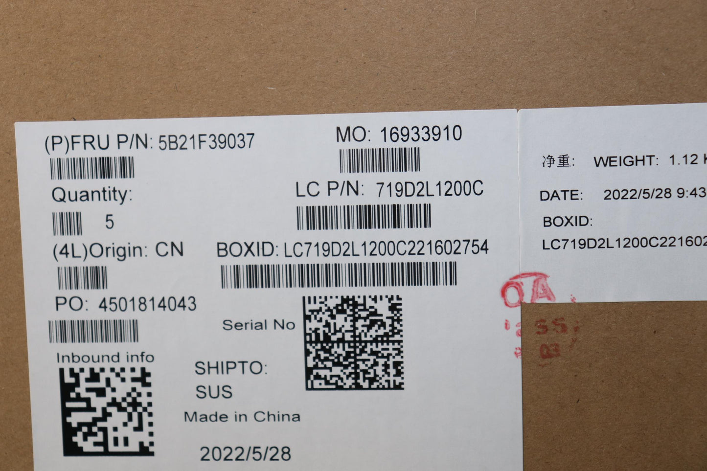 Lenovo Bdplanar Mb L82R3 Nok R55500U_ - 5B21F39037
