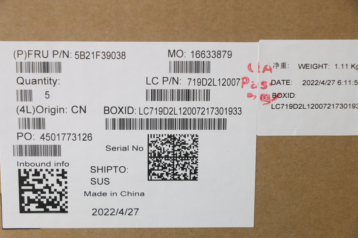 Lenovo Bdplanar Mb L82R3 Win R35300U_ - 5B21F39038