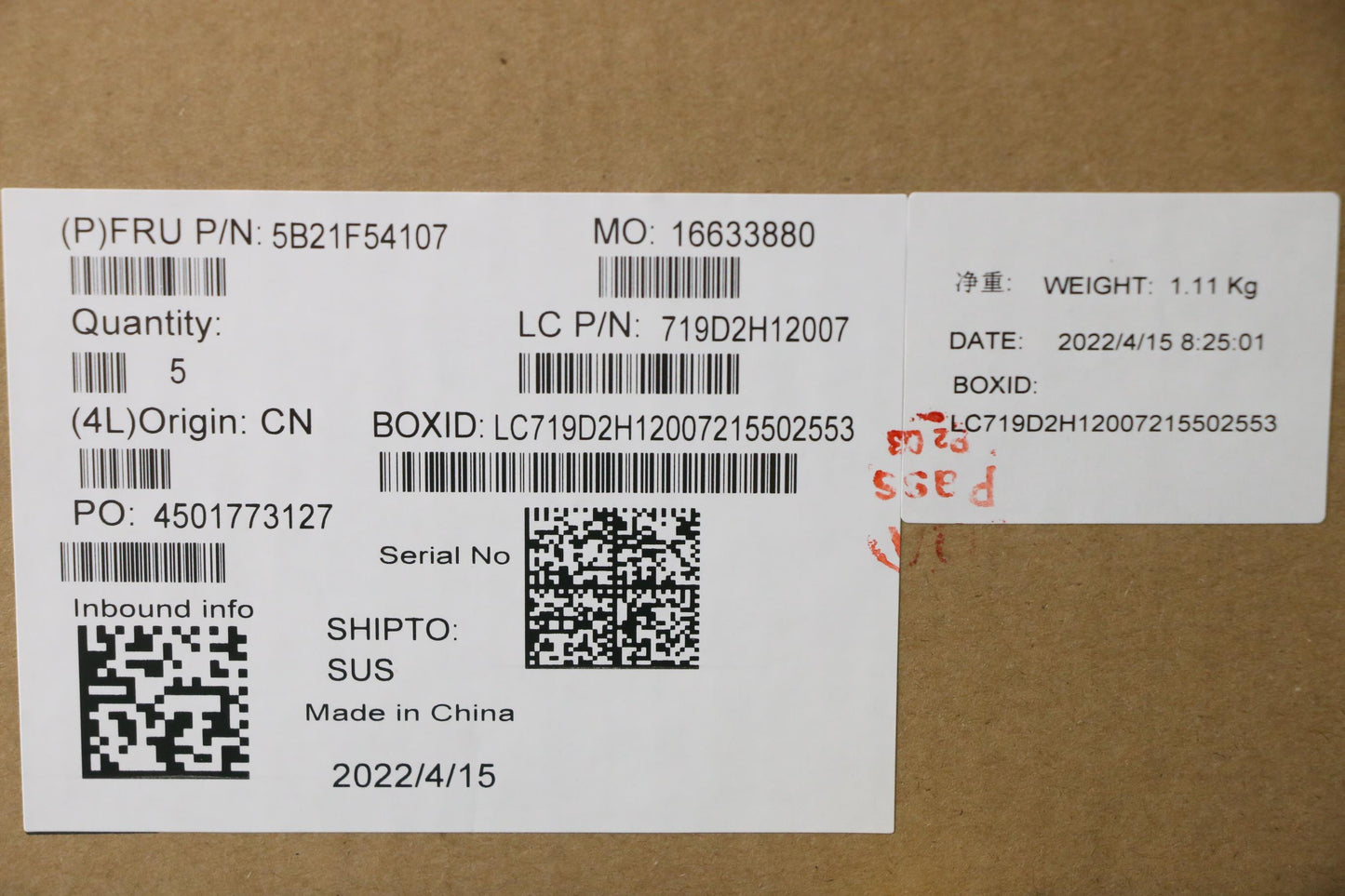 Lenovo Bdplanar Mb L82R4 Win R75700U_ - 5B21F54107