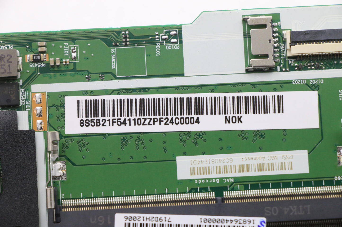 Lenovo Bdplanar Mb L82R4 Nok R55500U_ - 5B21F54110