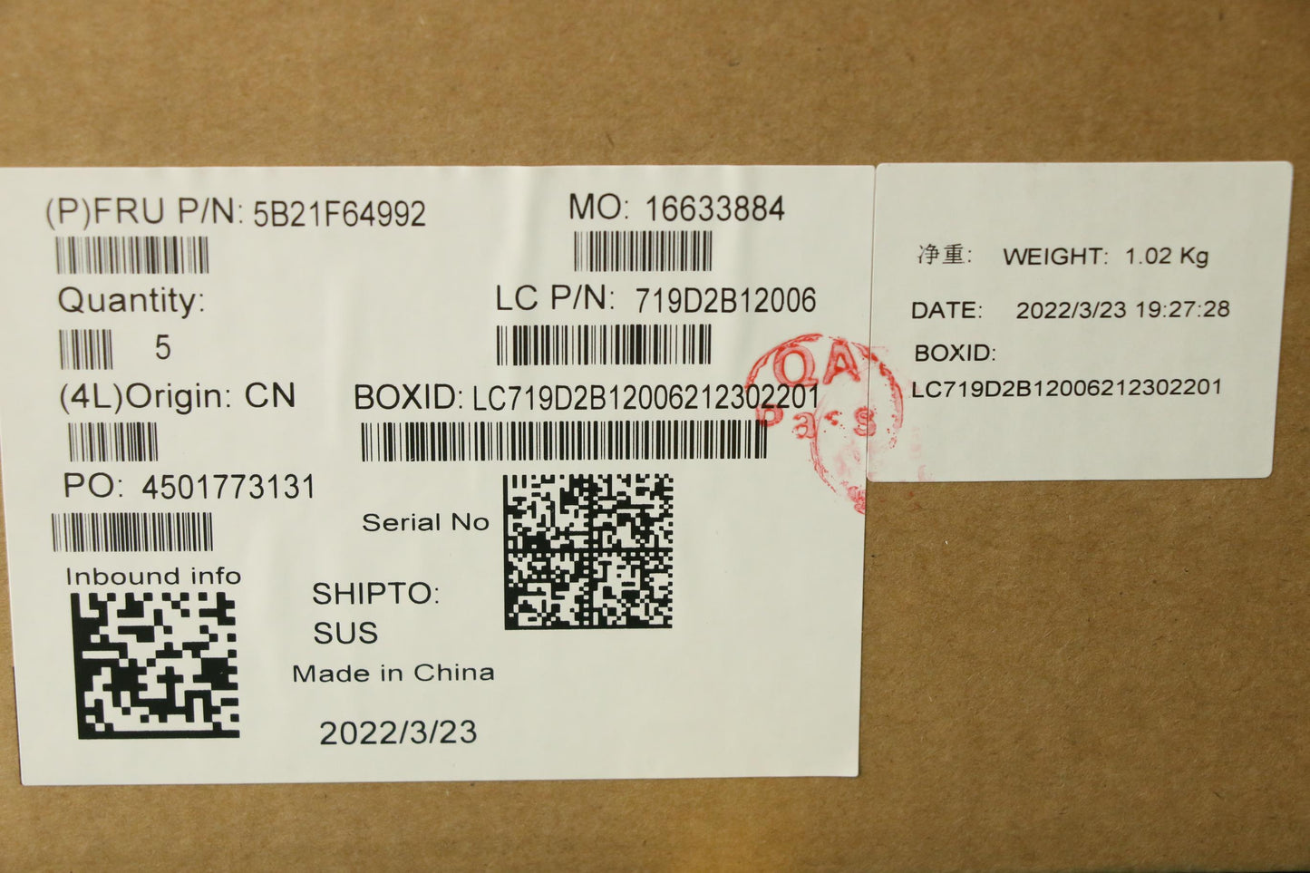 Lenovo Bdplanar Mb L82Svwin I51240P_U - 5B21F64992