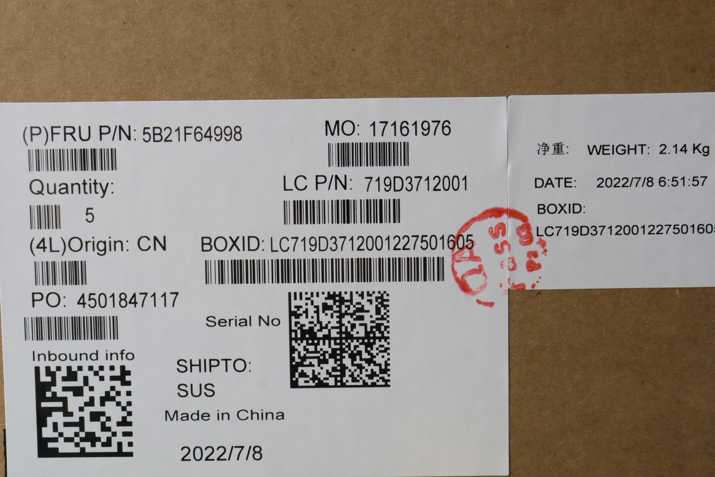 Lenovo Motherboard, Intel i7-6800H, RTX 3070 Ti, 8GB VRAM, Windows-Compatible - 5B21F64998