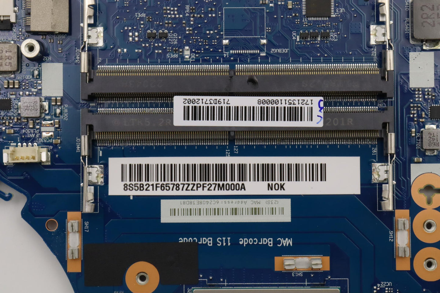 Lenovo Bdplanar Mbl82Rgnokr76800Hrtx3 - 5B21F65787