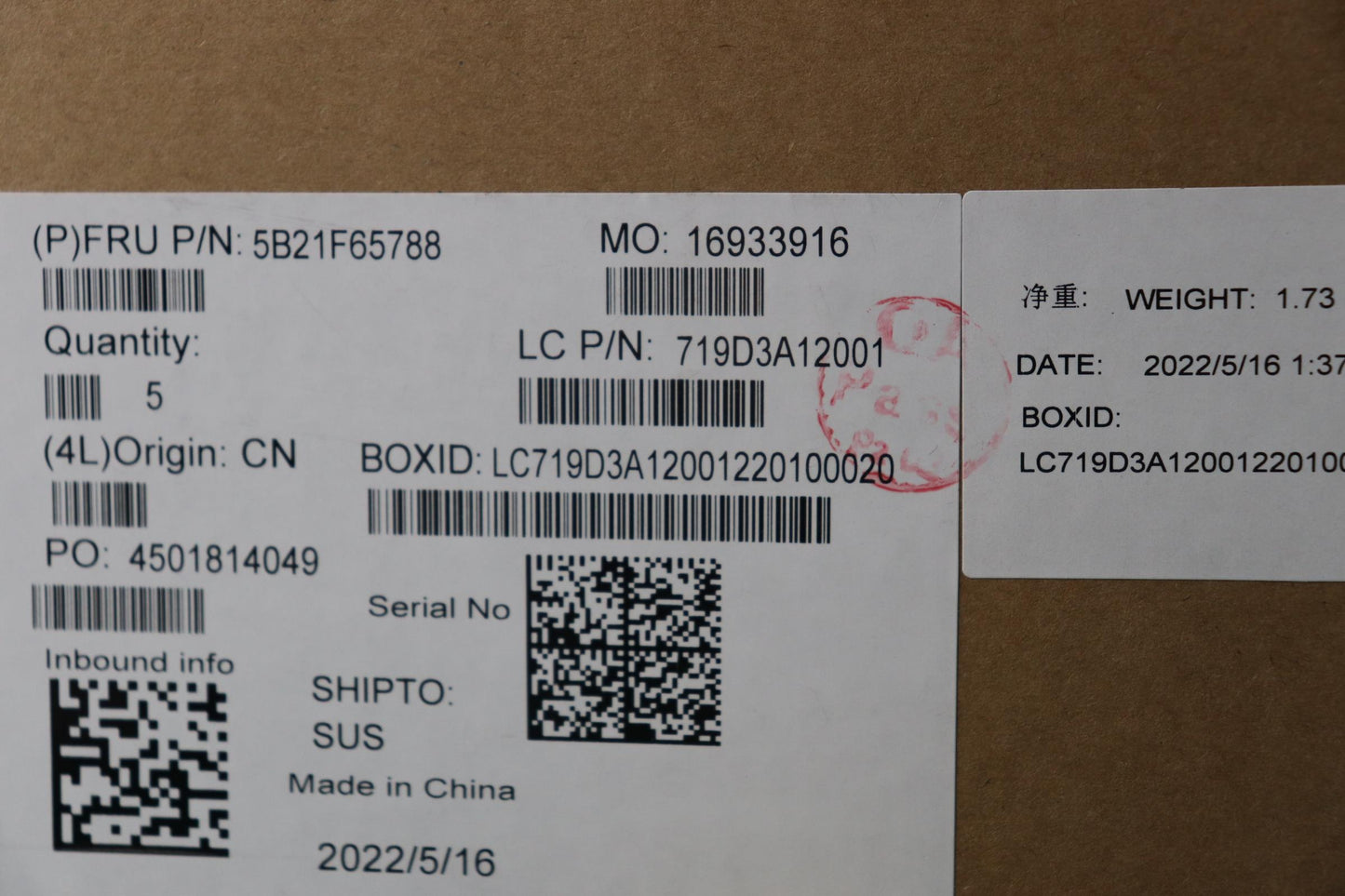 Lenovo Bdplanar Mbl82Rywinr76800Hrtx3 - 5B21F65788