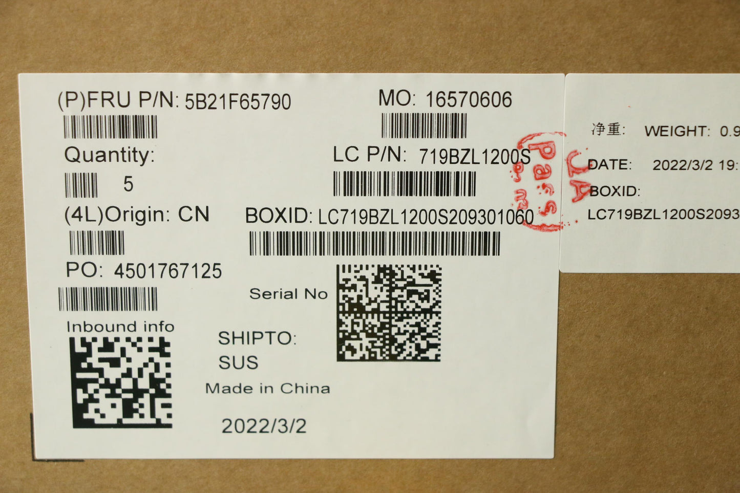 Lenovo Bdplanar Mb L82Ncwin I511320H_ - 5B21F65790