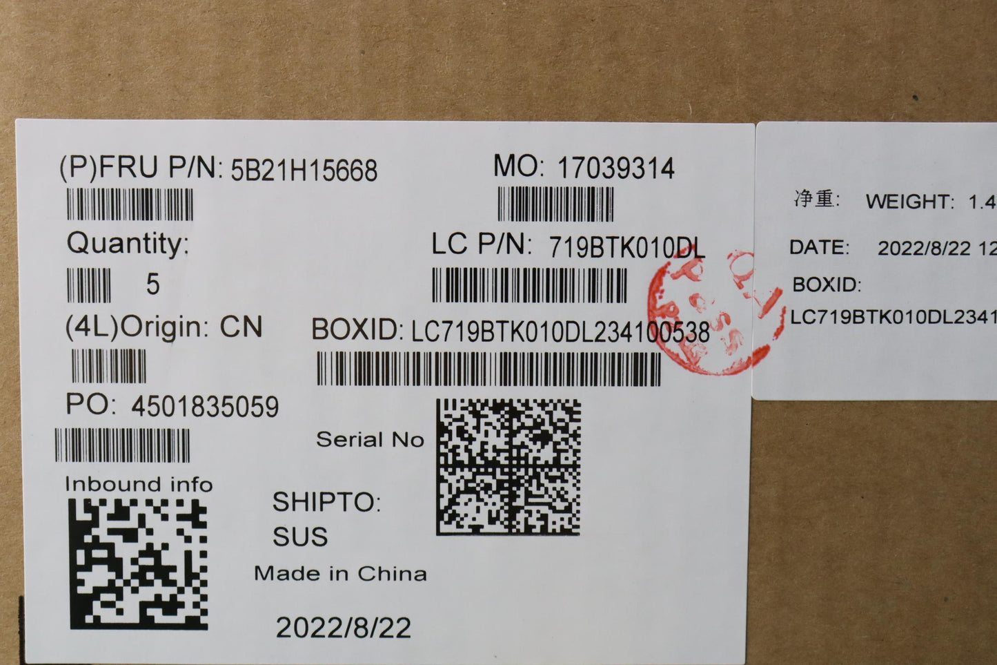 Lenovo Bdplanar Fli51135G7 8G Win Na - 5B21H15668