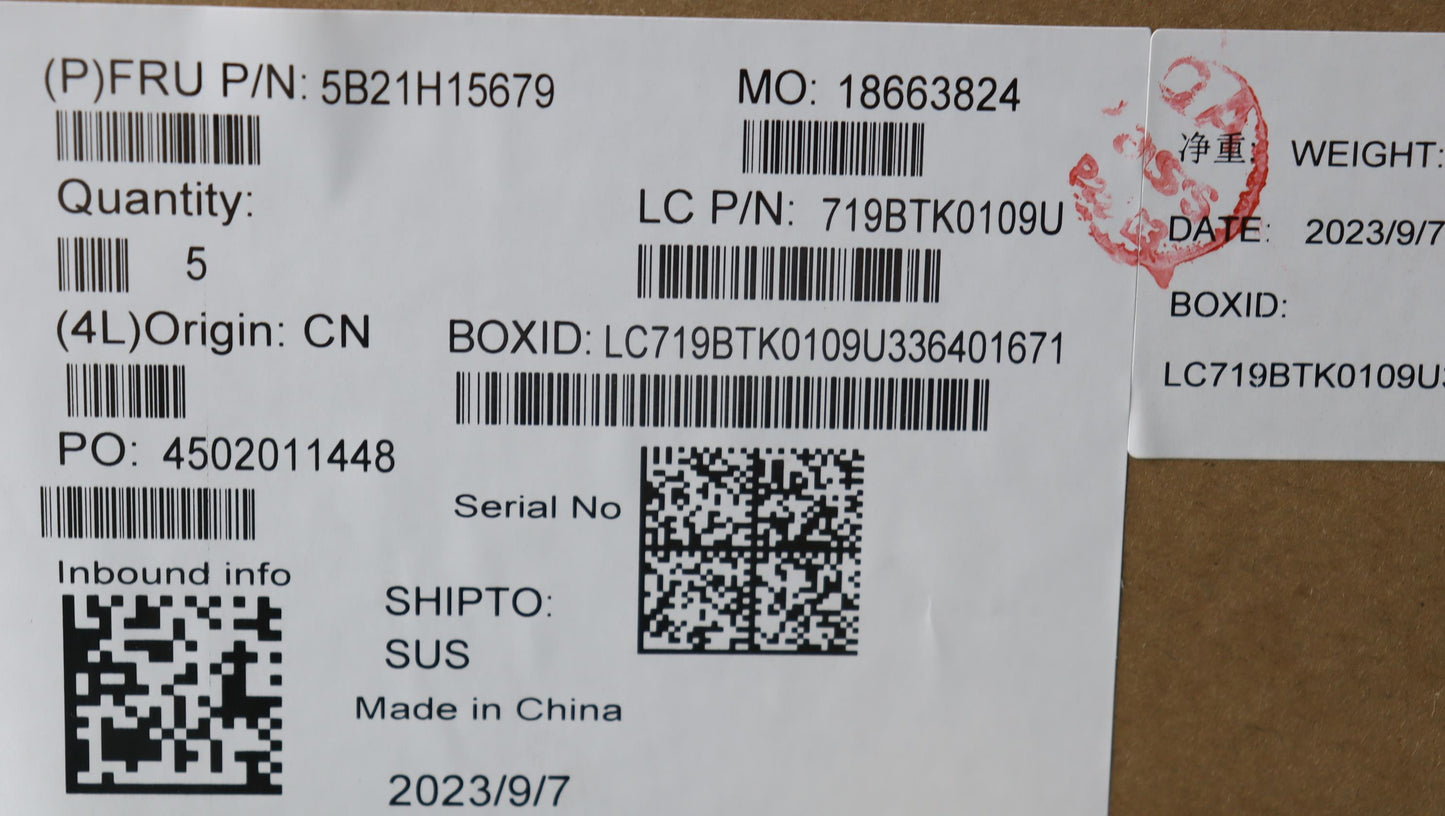 Lenovo Bdplanar I51135G7 8G Win Iot N - 5B21H15679